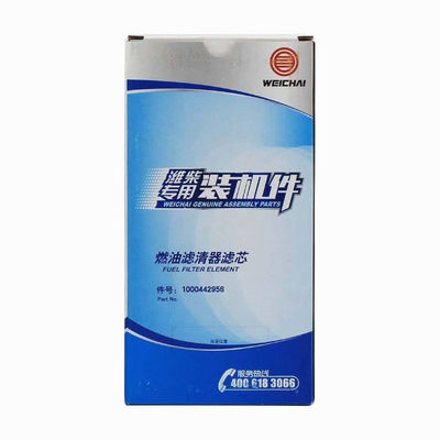 OE NO. 10004246551000442956 Shacman Excavator Engine Filter Diesel Filter Oil Filter